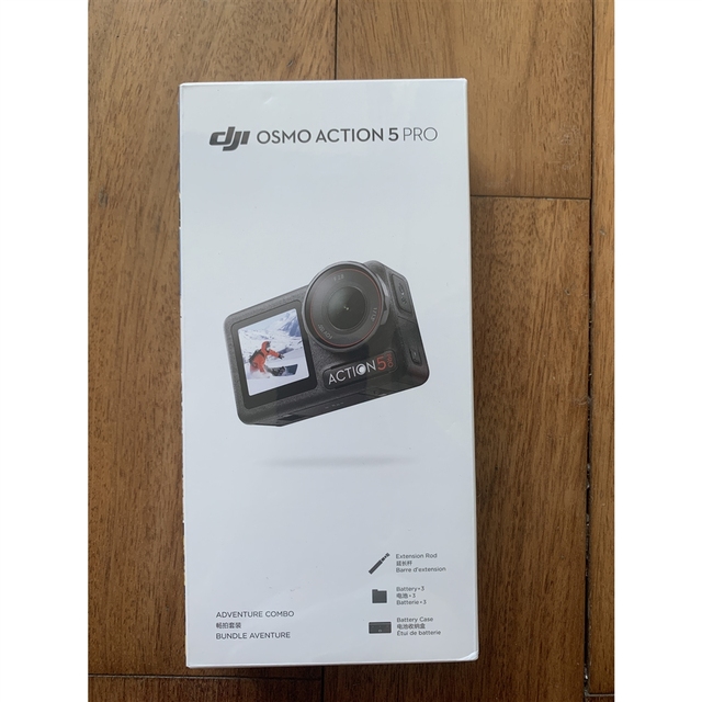 Original Osmo Action 5 Pro Standard Adventure Combo Waterproof Camera with 1/1.3" Sensor 4K/120fps Video Subject Track Stablely
