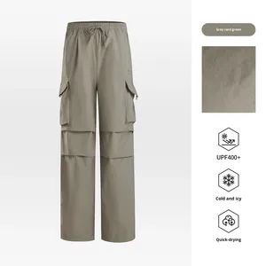 شورت رجالي جديد بتصميم عسكري من النايلون سريع الجفاف بخصر مطاطي من Camel Vintage Outdoor، مقاس 26، مثالي للربيع والصيف، يسمح بالتهوية ويزيل الرطوبة ويحمي من الشمس. - Product Image 5