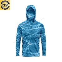 Camisa de Pesca de Manga Larga Transpirable con Logotipo Personalizado, Secado Rápido, Protección UV UPF 50, Poliéster Resistente, Ropa de Pesca para Hombre