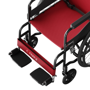 핫세일 경량 임산부 의자 도장된 스틸 프레임 충격 흡수 타이어 미끄럼 방지 핸드림 접이식 휴대용 - Product Image 5