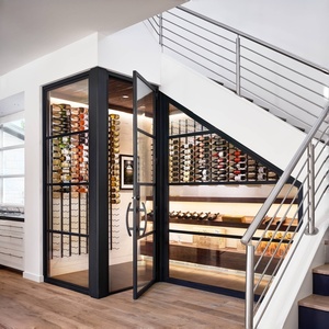 Service de conception de meubles sur mesure, armoire à vin intégrée en acier inoxydable, température constante, personnalisation à guichet unique - Product Image 1