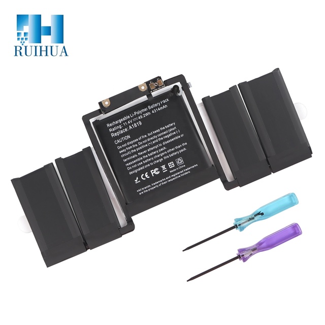 RUIHUA  New Laptop  Battery A1819 for macbook Pro 13'' 2016 Year A1706 Laptop Battery