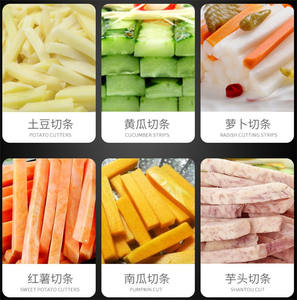 Offre Spéciale machine de découpe pour les pommes de terre et légumes bandes - Product Image 2