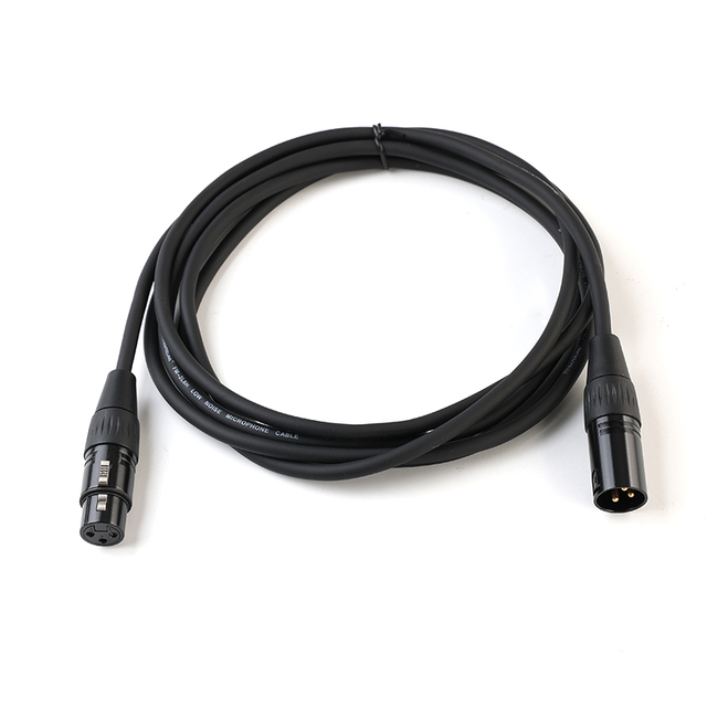 High Quality Durable Microphone Cable Balanced Cord 3-Pin XLR Male to Female Patch Mic Cable