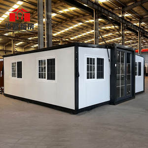 บ้านภาชนะเหล็กแบบแยกส่วนขนาด20ฟุตที่ทันสมัยสำหรับบ้านเคลื่อนที่พร้อมใช้งานและห้องนอนที่สามารถขยายพื้นที่ได้ - Product Image 2