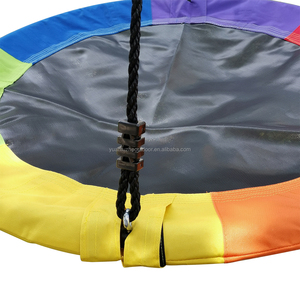 <span class=keywords><strong>Altalena</strong></span> a Disco per Bambini da Esterno, Pieghevole, <span class=keywords><strong>in</strong></span> <span class=keywords><strong>Tessuto</strong></span> Oxford, <span class=keywords><strong>Altalena</strong></span> Rotonda da Giardino per Bambini - Product Image 5