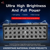 Luz Estroboscópica LED de Cortina de 30*5W, 350W RGB con Control de Píxeles Auxiliar, 10KHz Sin Parpadeo, DMX RDM, Efecto de Iluminación para Escenario