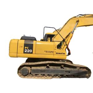 Excavadora Komatsu usada de alta calidad, modelo japonés de Shanghai, peso operativo de 20 toneladas, incluye Motor de bomba de motor PC240 PC400 - Product Image 1
