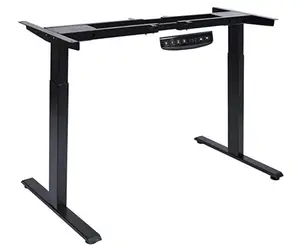 Sertifikalı profesyonel ayarlanabilir masa yeni stil sehpa metal çerçeve sit standı ev ofis yüksekliği ayarlanabilir masa