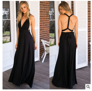 <span class=keywords><strong>Robe</strong></span> longue bohème maxi pour femme, multi-positions, convertible, idéale pour les fêtes et les demoiselles <span class=keywords><strong>d</strong></span>'<span class=keywords><strong>honneur</strong></span>, <span class=keywords><strong>robe</strong></span> longue femme - Product Image 5