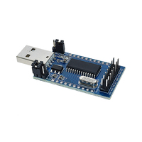 Diskon Besar CH341 Programmer USB ke UART IIC SPI I2C Konverter Port Paralel Modul Papan Lampu Indikator Operasi Terpasang