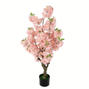 Arbre à fleurs de <span class=keywords><strong>cerisier</strong></span> artificiel longue durée pour décoration de mariage, fleurs artificielles pour extérieur, intérieur, bureau, maison - Product Image 6