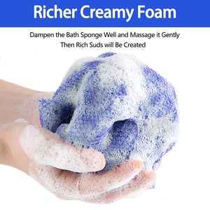 Exfoliating Washcloth Towel Body <strong>Scrubber</strong> Loofah African Net Bathing Sponge <strong>Back</strong> <strong>Scrubber</strong> <strong>for</strong> <strong>Shower</strong> - Product Image 4