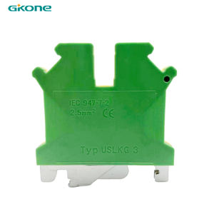 CE RoHS Terminal <span class=keywords><strong>Bus</strong></span> Bar Distribución <span class=keywords><strong>de</strong></span> energía a tierra USLKG 3 0,2-4mm ² 34A 43*44*5mm Bloque <span class=keywords><strong>de</strong></span> terminales <span class=keywords><strong>de</strong></span> <span class=keywords><strong>carril</strong></span> Din - Product Image 4