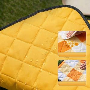 2-In-1 and Tote <b>Bag</b> Waterproof <b>Foldable</b> Mat Outdoor <b>Beach</b> Compact Portable Travel Picnic Blanket - Product Image 6