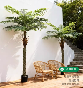 ต้นมะพร้าว<span class=keywords><strong>เทียม</strong></span> ต้นปาล์ม<span class=keywords><strong>ขนาด</strong></span><span class=keywords><strong>ใหญ่</strong></span> ต้นไม้สีเขียว ต้นอะรีกา สำหรับ<span class=keywords><strong>ตก</strong></span>แต่งหน้าต่างภายนอก โรงแรม - Product Image 3