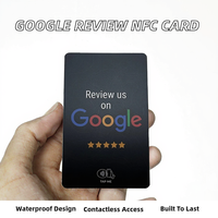 Tarjeta de Membresía de PVC RFID NFC 213/215/216/424, Resistente al Agua, con Diseño Nuevo y Programable para Reseñas de Google, en Venta