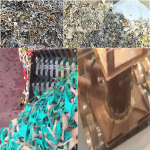 Broyeur de bouteilles en plastique PET Machine de délestage de pneus Mini déchiqueteuse de métaux Machine de recyclage du caoutchouc - Product Image 5