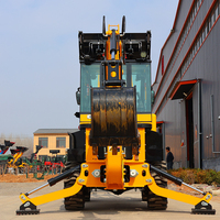 Chargeuse-pelleteuse compacte sur roues, usine chinoise TBL45-16, chargeuse frontale, mini-excavatrice