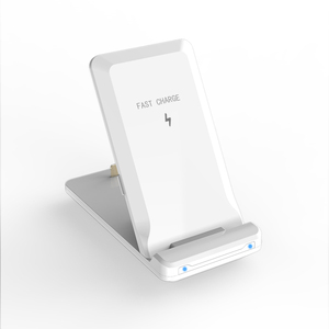 Cargador rápido magnético inteligente inalámbrico universal 2 en <span class=keywords><strong>1</strong></span> estándar Qi de 15 <span class=keywords><strong>W</strong></span> para teléfono móvil para <span class=keywords><strong>Airpods</strong></span> - Product Image 2