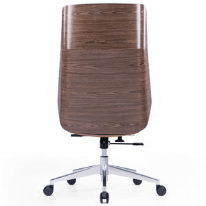 Ensemble de chaises de bureau pivotantes à dossier haut blanc grande taille bureau électrique salle d'attente réception moderne en cuir synthétique PU patron - Product Image 5