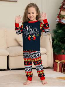 Ensemble <span class=keywords><strong>de</strong></span> pyjamas assortis pour la famille <span class=keywords><strong>de</strong></span> Noël 2025 personnalisé-Mère Fille Père Fils Tenue <span class=keywords><strong>de</strong></span> nuit confortable - Product Image 3