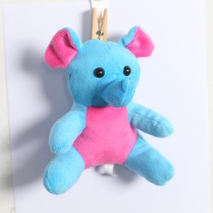 <span class=keywords><strong>Mini</strong></span> động vật rừng Mặt dây chuyền dễ thương gà Gấu bông búp bê thỏ sang trọng Thú nhồi bông đồ chơi - Product Image 5