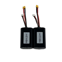 أيون الليثيوم الأسطواني 2S 6S av V mAh 10C fppc أيون الليثيوم قابلة لإعادة الشحن مع موصل XT30 عروض الضوء
