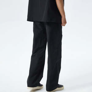 <span class=keywords><strong>Pantalones</strong></span> <span class=keywords><strong>Cargo</strong></span> Ligeros de Nailon de Secado Rápido con Logotipo Personalizado, <span class=keywords><strong>Pantalones</strong></span> de Paracaídas de Verano para <span class=keywords><strong>Hombre</strong></span>, <span class=keywords><strong>Pantalones</strong></span> de Pierna Ancha de Cintura Alta - Product Image 2