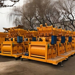 Bestseller 1m3 Js 500 1000 3000 Js4500 4500l Js5000 5000l Maschine Doppelwellen-Horizontal-Zwangsmischer für Zement und Beton - Product Image 3