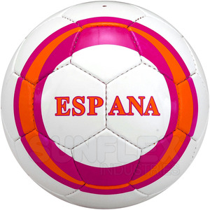 Ballon de football de haute qualité fabriqué en usine fait à la main promotionnel de haute qualité en gros - Product Image 1