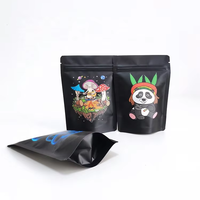 Pochette debout en mylar imprimée avec logo personnalisé acceptée sacs d'emballage refermables à fermeture éclair anti-odeur emballage de chocolat bonbon