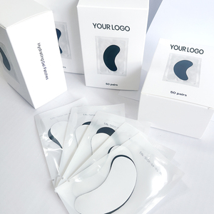 Patch Sottociglia Senza Pelucchi con Logo Personalizzato, Patch in Schiuma per Extension Ciglia, Patch Bio <span class=keywords><strong>Gel</strong></span> per Occhi, Patch Idrogel UV Nero per Occhi - Product Image 3