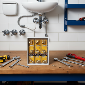 Connettori per Tubi, 2 Pezzi, Raccordo in Ottone per Tubo dell'Acqua, per Riparazioni Idrauliche - Product Image 3