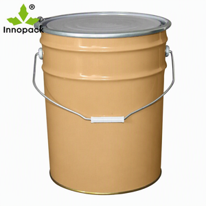 Cubo Metálico Redondo de 20 Litros con Impresión Personalizada, Cubo de Hojalata de 20L con Tapa de Anillo de Bloqueo para Envases de Pintura y Productos Químicos - Product Image 6