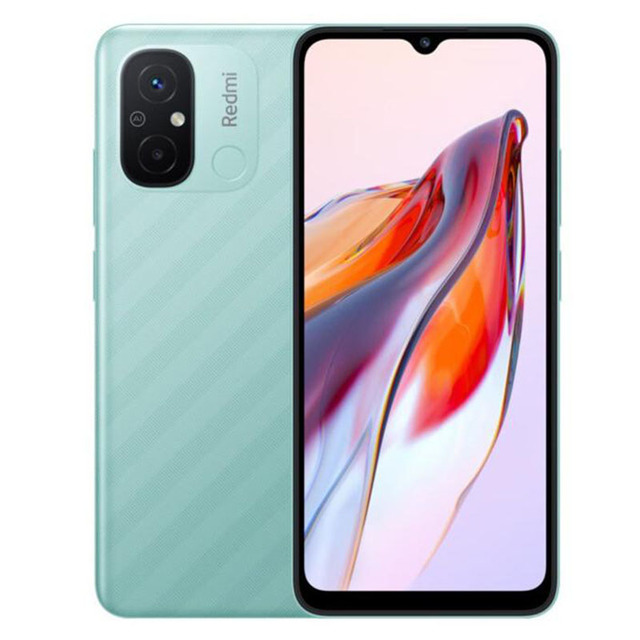 Smart Phone 4GB RAM 128GB Storage REDMI 12C LTE Deca Core CPU 5000mAh Battery English Language Dual SIM Cheap Mobile Phone
