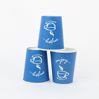 Tasse à mur unique écologique du conteneur 8oz de nourriture à emporter avec la tasse de papier de café de logo