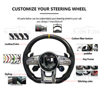 Volant en cuir M Sport pour BMW F10 F30 F20 F31 F32 F36 X5 X6 M3 M5 M6 F07 F11 F12 F15 F16 F22 F25 F26 E71 E90 535i F10