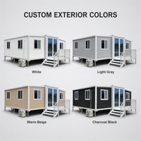 Maison conteneur extensible, norme australienne, unité d'habitation autonome, compatible solaire, 20ft 40ft, bâtiment préfabriqué, CE ISO9001, fabricant OEM Australie