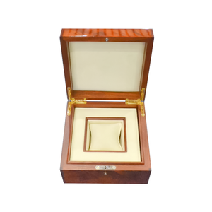 กล่องใส่นาฬิกาไม้แบบเดี่ยว ดีไซน์พรีเมียม งานไม้คุณภาพสูง พร้อมโลโก้สั่งทำพิเศษ ราคาขายส่ง - Product Image 3