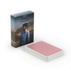 Factory Custom 100% Pvc Plastic Card Deck Waterproof Casino Standard <b>Poker</b> Playing Cards - Product Image 4