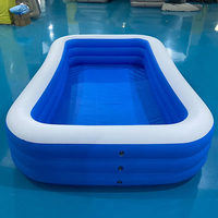 Piscine gonflable pour enfants adultes surdimensionné épaissi maison piscine pour les tout-petits jardin arrière-cour été fête de l'eau