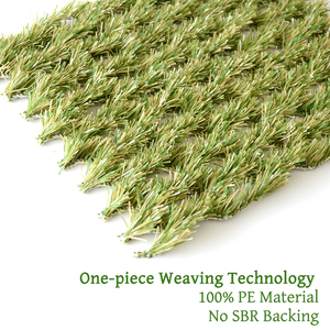 Có thể tái chế 50mm dệt cỏ nhân tạo cỏ dễ dàng bảo trì lai cỏ tổng hợp cho sân bóng đá không cần keo - Product Image 3