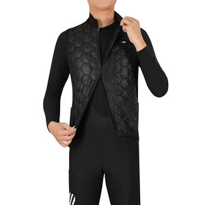 Chaleco de Ciclismo Acolchado Ligero con Cierre de Cremallera, Anti-UV, Autocalentable, Cortavientos, para Invierno - Product Image 2