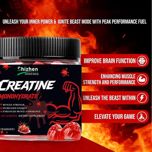 Creatina in Gommose Adatta ai <span class=keywords><strong>Vegani</strong></span> |   Supporta la resistenza e il recupero muscolare, ideale per gli appassionati di fitness e gli atleti - Product Image 2