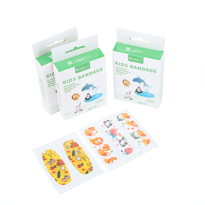 Tiritas para heridas infantiles <span class=keywords><strong>con</strong></span> dibujos animados de PE, personalizadas, transpirables, desinfectantes <span class=keywords><strong>con</strong></span> infrarrojos lejanos, certificadas CE, clase [insertar clase]. - Product Image 4
