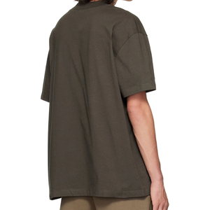 Wholesale Custom Logo <b>Vintage</b> Plain Men's Oversized <b>Tee</b> Shirts Luxury Streetwear Drop Shoulder Blank Plus Size Blank Tshirts - Product Image 6