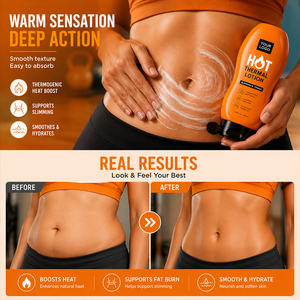 Loción Térmica Caliente para Todo el Cuerpo, Esencial para Entusiastas del Fitness, Ayuda a Esculpir el Cuerpo, Quema Grasa y Tonifica, Uso Antes del Ejercicio - Product Image 2
