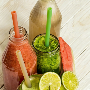 قش شرب مرن من السيليكون قابل لإعادة الاستخدام وخالٍ من مادة BPA للزجاجات الكبيرة والأكواب الطويلة والقدور وإكسسوارات البار - Product Image 2