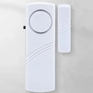 Alarm maling pintu jendela rumah, Alarm Sensor magnetik Anti Maling, Alarm keamanan Mini